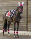 乗馬用品 ゼッケン サドルパッド イヤーネット 肢巻 プロテクター シャドーロール 馬具 アクセサリー 汗取り 耳あて カバー 防音 虫よけ メッシュ ボア フ...