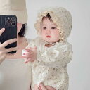 ボンネット ベビー 帽子 赤ちゃん かわいい お出かけ 女の子 春秋 透け感 レース プリンセス 宮廷風 日焼け防止 新生児 保温