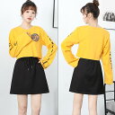 ミニスカート レディース おしゃれ 秋冬 大きいサイズ Aライン 短め ドローストリング ウエストゴム ハイウエスト 細見え カジュアル スポーツ ポケット ブ...