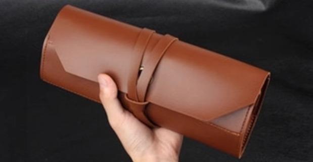 ツールバッグ PUレザー 工具 収納 保管 ケース 小物 整理 修理 道具 ロール カバン 持ち運び 車載 大工..