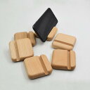 スマホスタンド 木製 卓上 おしゃれ 無垢材 ポータブル ギフト シンプル スクエア ラウンド タブレット リビング オフィス 両面 スロット ウォールナット ...