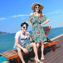 親子 ペアルック ワンピース Tシャツ パンツ セットアップ リンク コーデ お揃い おしゃれ レディース メンズ キッズ 男の子 夏 大きいサイズ コットン 半袖 オフショル ビーチ リゾート 旅行 家族 記念写真 撮影 カジュアル エスニック
