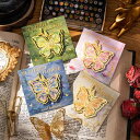 しおり 金属 おしゃれ ブックマーク チャイナ風 光沢 レトロ 蝶 教師 卒業 お祝い ギフト エレガント クリップ お土産 読書 本 ページ セット 箱 ベー...