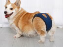 犬 サニタリー パンツ 生理 カバー コーギー ペット メス 青 黒 セット シンプル おでかけ ポリエステル メッシュ おしゃれ 柔らかい 通気性 耐久性 バ...