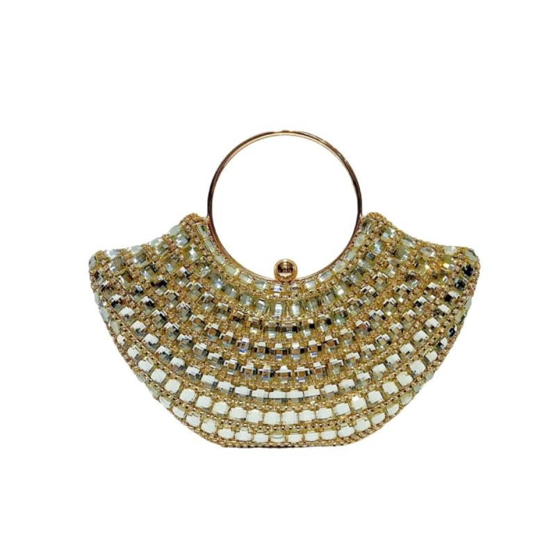 フォーマルバッグ レディース ストーン きらきら パーティー クラッチ ハンドバッグ エレガント