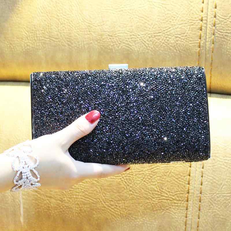 フォーマルバッグ レディース 韓国 きらきら ストーン 二次会 パーティー ミニバッグ 小さめ スクエア 上品 おしゃれ 服装合わせやすい