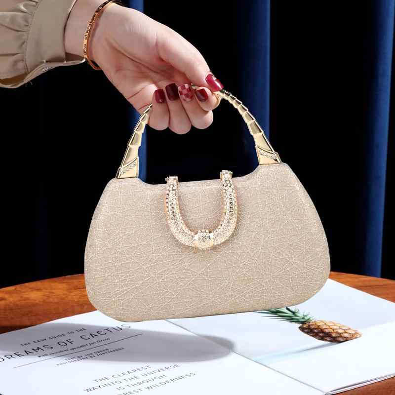 ハンドバッグ レディース フォーマル パーティー 細かいラメ きらきら 上品 エレガント ミニバッグ 結婚式 披露宴 お呼ばれ クラッチバッグ おしゃれ