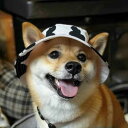 犬 日除け 帽子 暑さ 紫外線 熱中症 夏バテ 日射病 予防 対策 綿 紐 つば 耳出し 薄型 ドッグウェア バケットハット ペット 猫 小型 中型 コーギー ...