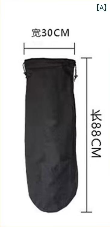 スケートボード ケース オックスフォード 厚手 防水 バッグ ショルダーバッグ 斜め掛け リュック バックパック 持ち運び 長物 収納 袋 スケボー キックスケーター スポーツ アウトドア シンプル 黒 無地