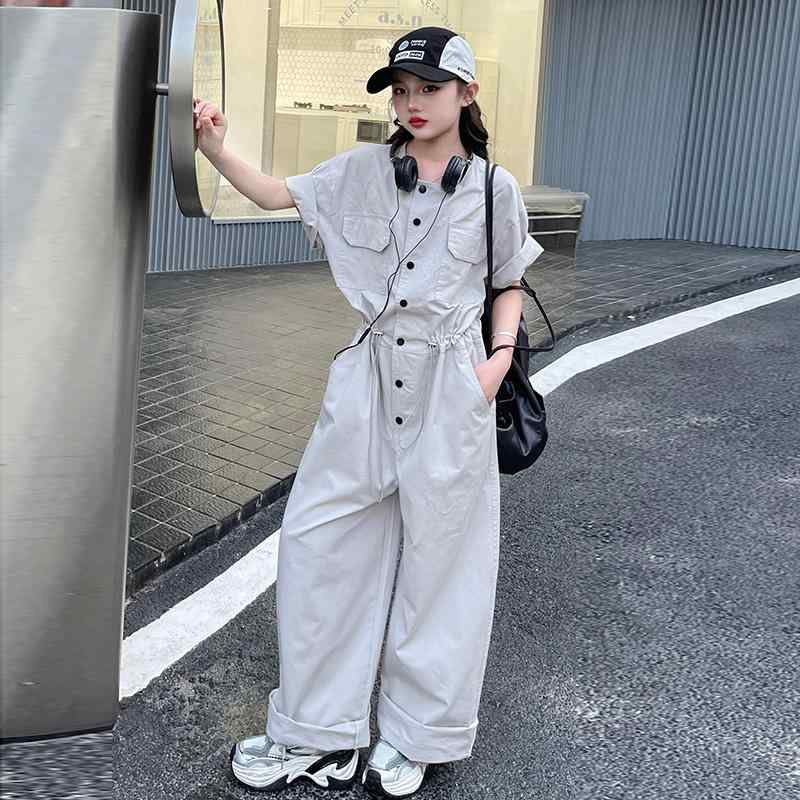 スタイル: カジュアル シルエット: ワイドパンツ ウエスト: ゴム仕様 柔らかさ: 普通 パンツ丈: ロング 開閉仕様: 開閉なし 編み方: ニット 厚さ: 薄手 デザイン: シンプル パンツタイプ: オールインワン 機能: 通気性が良い カラー: アイボリー.グレー フィット感: ゆったり