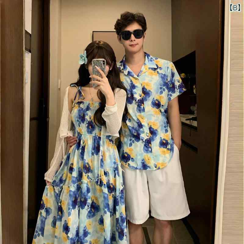 親子 ペアルック ワンピース リゾート 旅行 リンクコーデ カジュアル おしゃれ ビ...