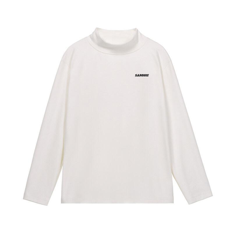 長袖Tシャツ メンズ おしゃれ 学生 冬 ハイネック シンプル カジュアル