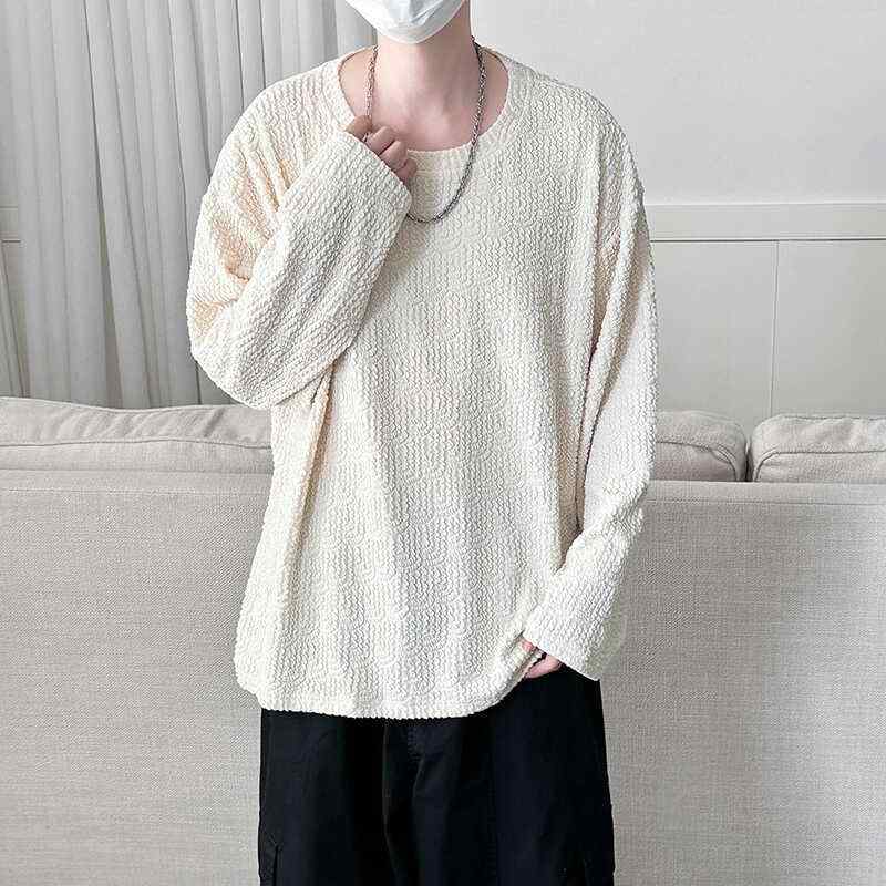 Tシャツ メンズ おしゃれ 長袖 春秋 レイヤード 無地 大人 カジュアル シンプル