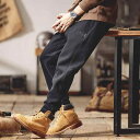 パンツ メンズ おしゃれ 秋冬 裏起毛 厚手 暖かい 防寒 アメリカン ストリート ヴィンテージ風 ジョガー スポーツ カジュアル