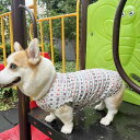 コーギー 犬 夏服 小型 中型 ペット 薄手 通気性 散歩 涼しい 暑さ対策 抜け毛防止 お腹カバー かわいい おもしろ 麻雀柄 ノースリーブ 半袖 カジュアル...