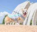 ペット 夏服 犬 通気性 コーギー フレンチブルドック ひんやり 涼しい 青 緑 ピンク カジュアル シンプル 普段使い おでかけ 小型 大きいサイズ 暖かい 秋冬 メッシュ 吸収性 バックル 濡らす 簡単