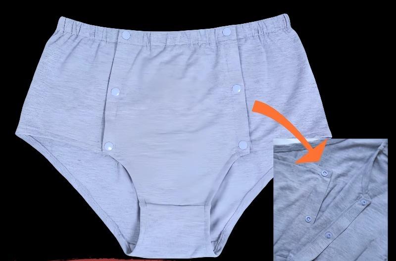 パンツ 介護 着脱しやすい 通気性 柔らかい 失禁 シンプル シニア 寝たきり ボクサー ブリーフ 綿 快適..