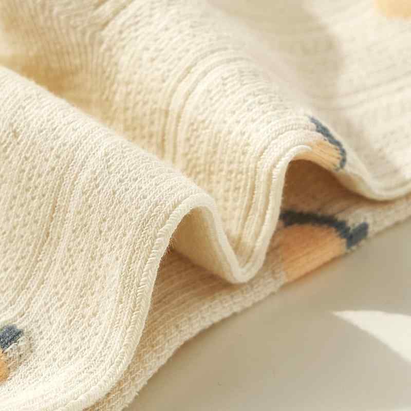 靴下 レディース おしゃれ 春夏 綿 花柄 産後 ゆったり くしゅくしゅ マタニティ 睡眠 毛玉になりにく..