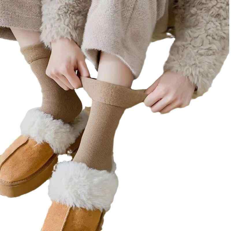 靴下 レディース おしゃれ 秋冬 ミドル丈 厚手 暖かい ロング 睡眠 長靴下 冬