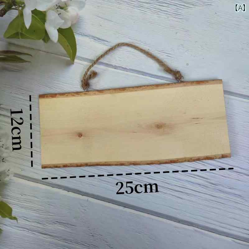 ドア プレート 木製 玄関 装飾 サイン おしゃれ 壁掛け 吊り下げ シンプル 子供部屋 屋外 ガーデン 手..