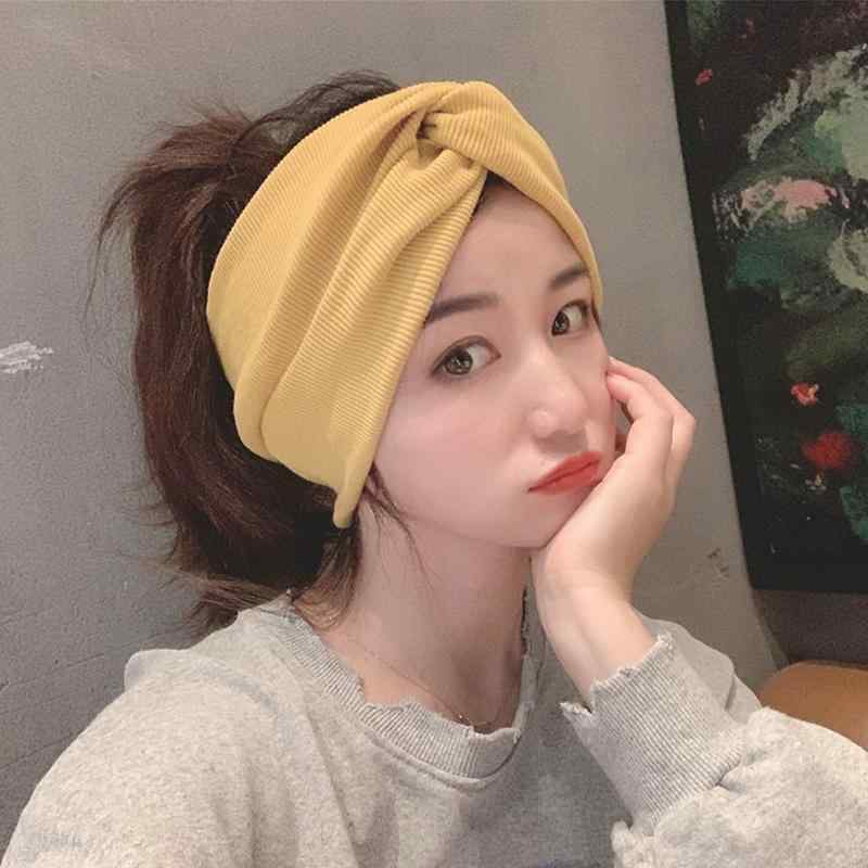 ヘアバンド レディース おしゃれ 産後 春夏 薄手 ワイド 幅広 防風 かわいい やわらかい ターバン ゆったり 髪留め