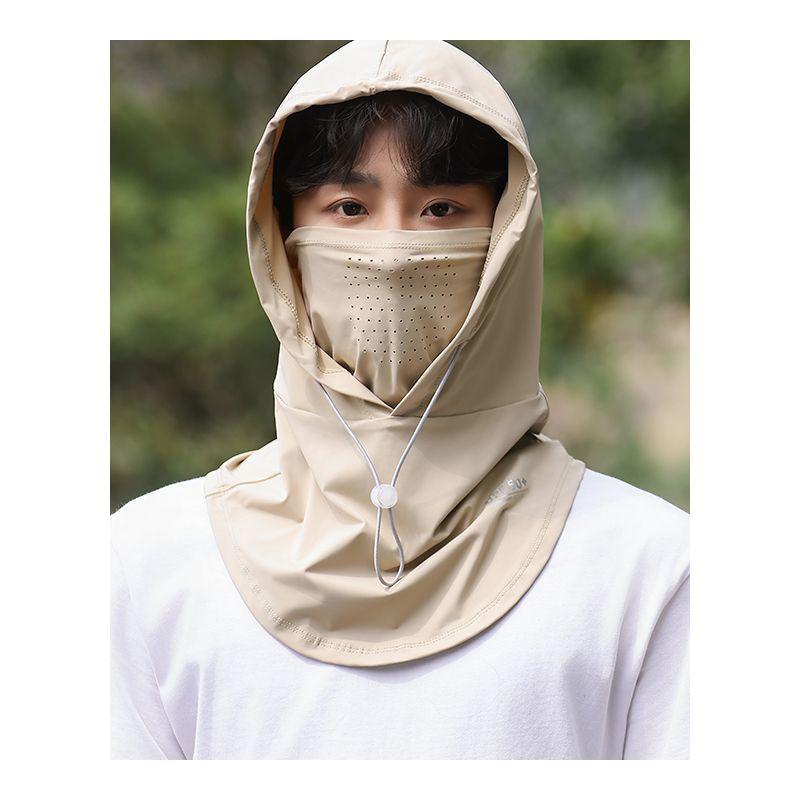 帽子 メンズ レディース おしゃれ カジュアル 涼しい 快適 日焼け防止 フェイスカバー 一体型 首元カバ..