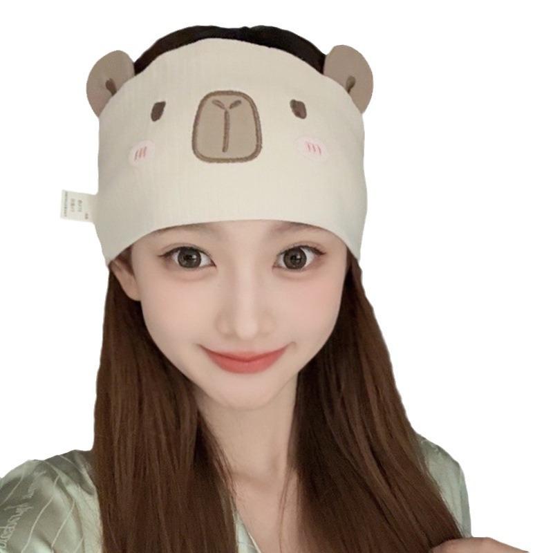 ヘアバンド レディース おしゃれ 産後 夏 春秋 産褥期 薄手 吸汗 通気性 頭巾 マタニティ ルームウェア