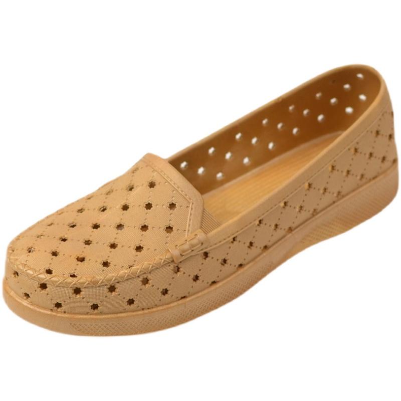 サンダル レディース おしゃれ カジュアル 白 通気性 軽量 柔らかい 滑り止め 穴あき 夏 涼しい 病院 看護 立ち仕事 疲れにくい フラット