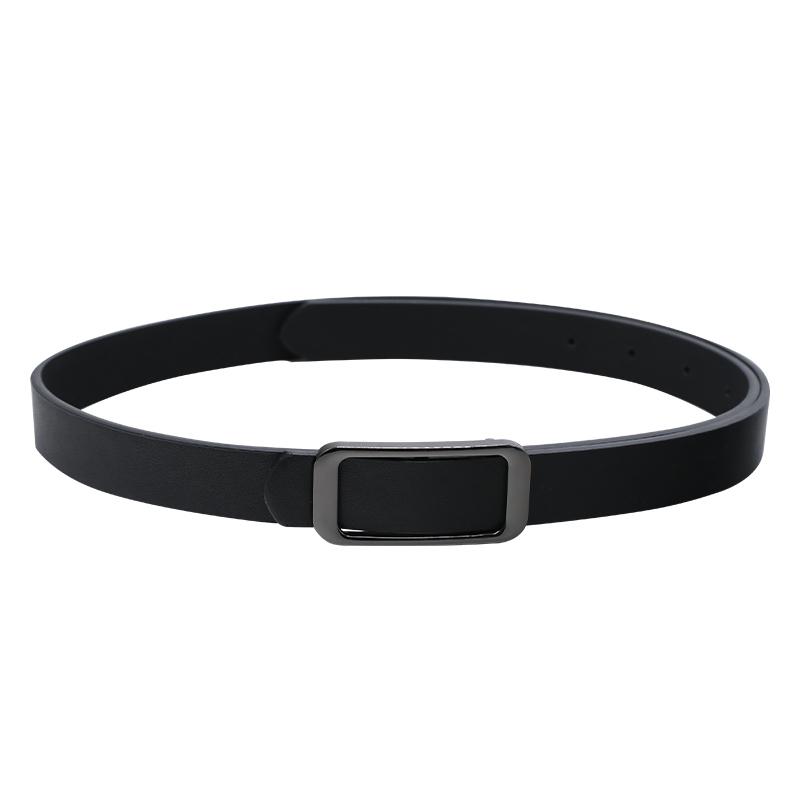 ベルト レディース おしゃれ カジュアル メンズ 韓国 ノーホール シンプル 穴無し 風 装飾 学生 デニムパンツ 夏