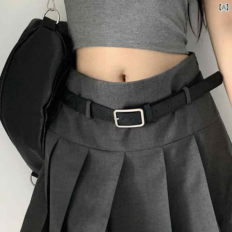 ベルト レディース おしゃれ 夏 ヴィンテージ風 レトロ 装飾 デニムパンツ 小物 裂け加工 学生 カジュ..