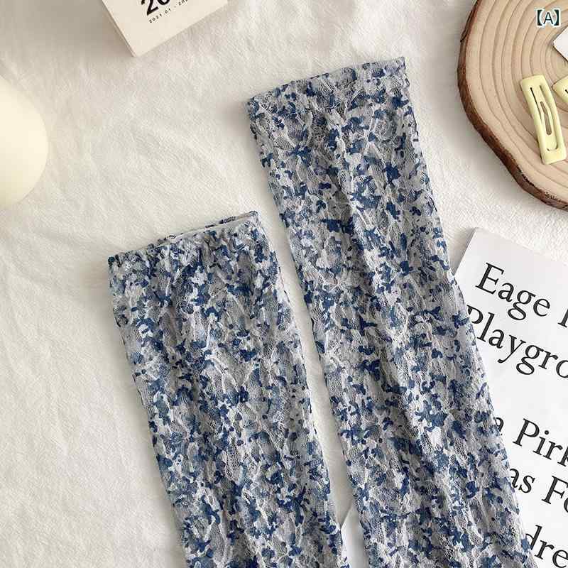 アームカバー レディース おしゃれ カジュアル 夏 日焼け防止 花柄 韓国 ヴィンテージ風 アウトドア 自..