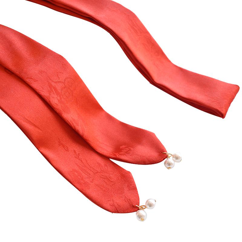 ヘアアクセサリー レディース 中国風 ビーズ タッセル リボン 明制 囲鬢 レトロ アンティーク風 髪飾り