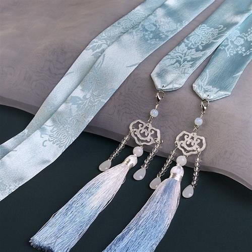 リボン ヘアバンド レディース 中国風 ソング風髪飾り タッセル 飾り紐 タッセル かわいい おしゃれ 和装