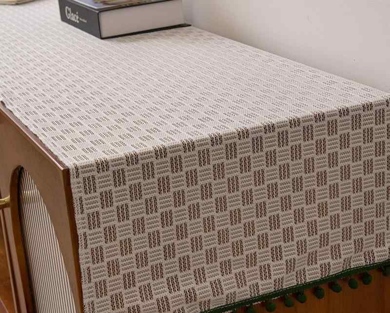 テーブルクロス レース アメリカン レトロ 白 ラウンド ダイニング ヨーロピアン ポリエステル 長方形 花柄 シンプル ナチュラル エレガント インテリア 装飾 柔らかい