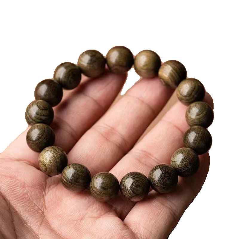 Pendant Tops - ブレスレット アクセサリー おしゃれ レディース 男女兼用 メンズ 十二支 木製 ビーズ 梵字 装飾 光沢 シンプル 普段使い カジュアル