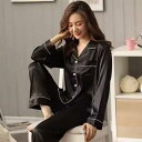 セットアップ パジャマ レディース おしゃれ 長袖 大きいサイズ 薄手 春秋 涼しい 快適 セクシー ルームウェア 上下セット シンプル ゆったり