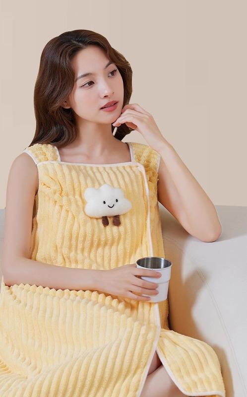 バスローブ レディース おしゃれ 快適 全身 吸水 綿 綿 家庭用 バスローブ タオル地 体洗い 大人 wrapping