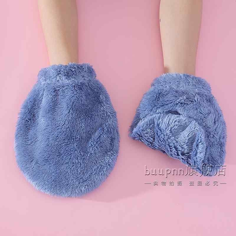 ハンドケア 手袋 寝る時 おしゃれ もこもこ ユニセックス ハンドウォーマー 美容 高齢者用 睡眠 暖かい 女性 男性 冬 普段使い 夜 無地 シンプル ピンク 青 ベージュ