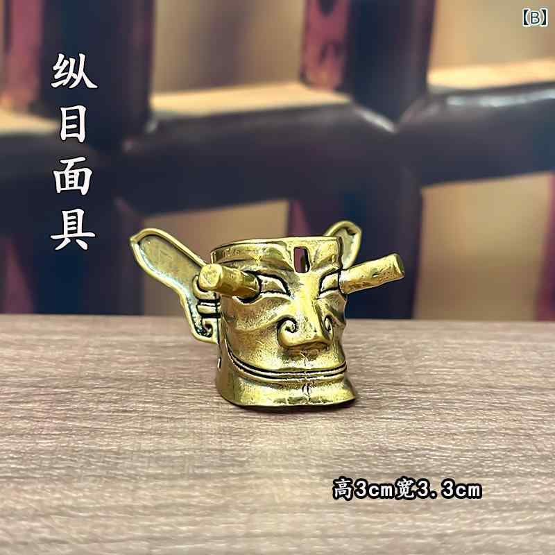 真鍮 置物 マスク 鳥 装飾品 おしゃれ お土産 プレゼント 卓上 小さめ アクセサリ...