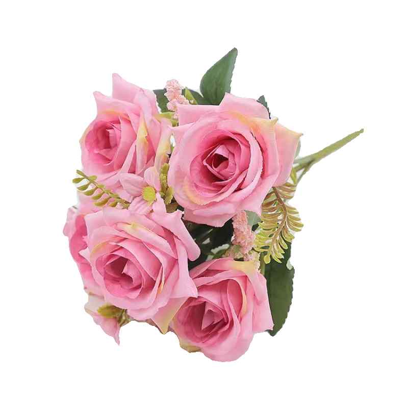 布 花 インテリア バラ ブーケ 室内 リビング パーティー 写真撮影 小道具 アクセサリー 枯れにくい 手入れ不要 おしゃれ ギフト 黄 ピンク 白