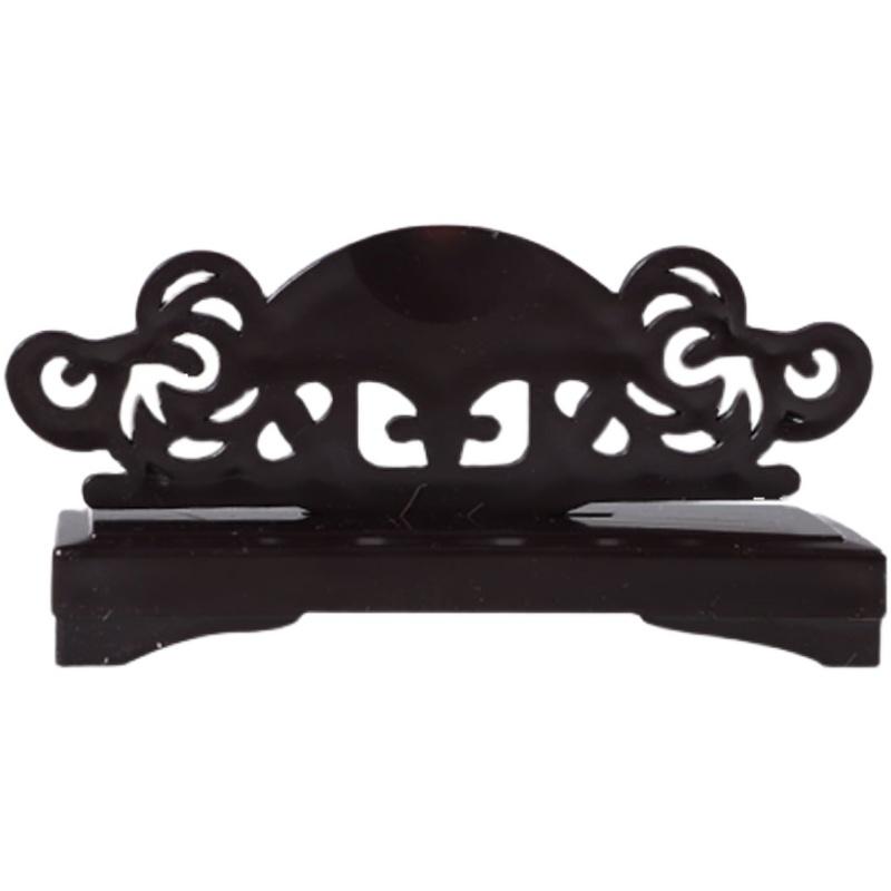 扇子スタンド おしゃれ 木製 中華風 団扇 展示用 宮扇 折りたたみ 取り外し ディスプレイ 収納 伝統