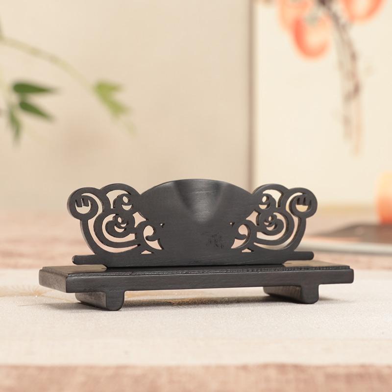 扇子立て 木製 扇架 展示用 底座 中国風 レトロ ディスプレイ インテリア 雑貨 置き物 収納