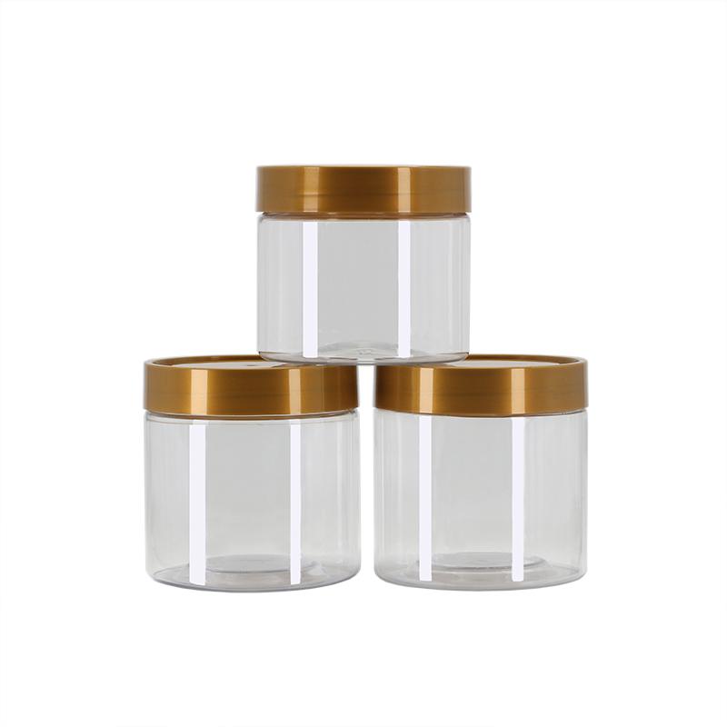 保存容器 プラスチック製 広口 キャニスター キッチン用品 防虫 密封 収納 ケース クリア 食品 茶葉 コーヒー 豆 乾物 スパイス 調味料 シンプル 透明