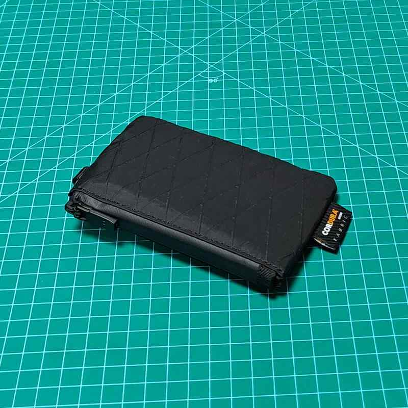 カードケース 防水 ナイロン ブラック 多機能 キーケース エアポッズ収納 小銭入れ アクセサリー収納 軽量 コンパクト シンプル xpac