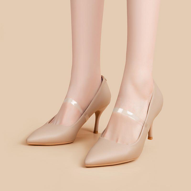 パンプス ストラップ 後付け おしゃれ シューズバンド 透明 固定 バンド 高跟靴用 滑り止め インビジブ..