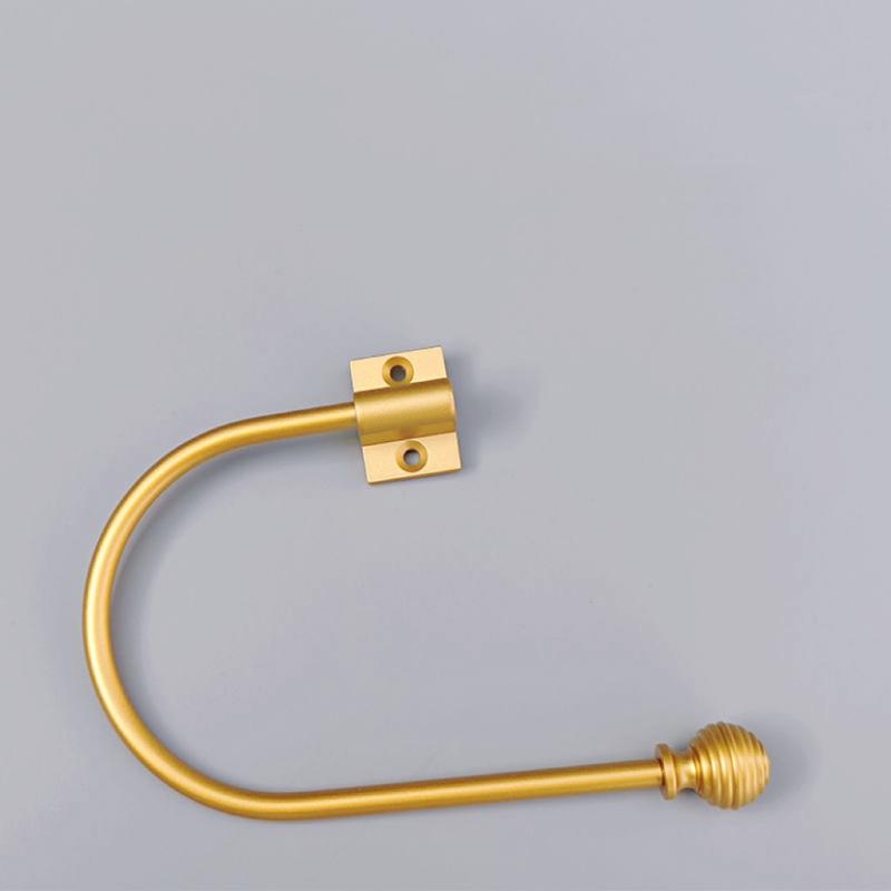 カーテンホルダー おしゃれ インテリア フック 壁掛け 浴室 U字型 折りたたみ 窓 収納 固定 省スペース 壁用 壁面 便利