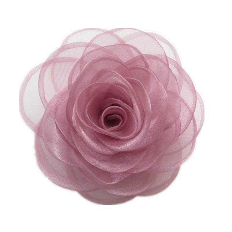 コサージュ バラ レディース アクセサリー 赤 紫 ピンク シンプル 無地 カジュアル フォーマル エレガント 韓国 布 レトロ