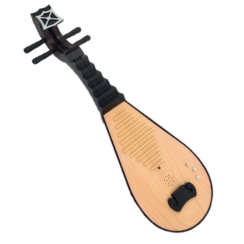 楽器 オブジェ レトロ 琵琶 バイオリン ウクレレ プラスチック 模型 子供 チャイナ風 漢服 衣装 アクセ..