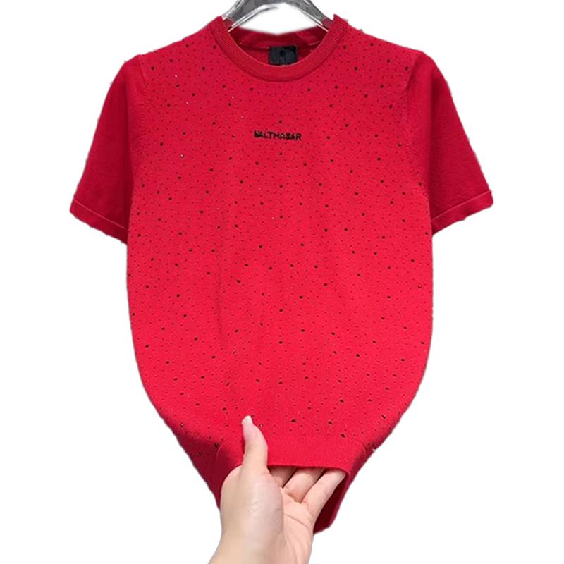 Tシャツ メンズ おしゃれ 春夏 半袖 ラウンドネック スリム シンプル きらきら カジュアル トップス