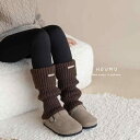 レッグウォーマー 女の子 キッズ 子供 おしゃれ ルーズソックス 秋冬 厚手 暖かい ニット シンプル 韓国 丈夫 無地